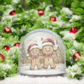 Gingerbread Men Gingerbread House Schneekugeln (Weihnachten)