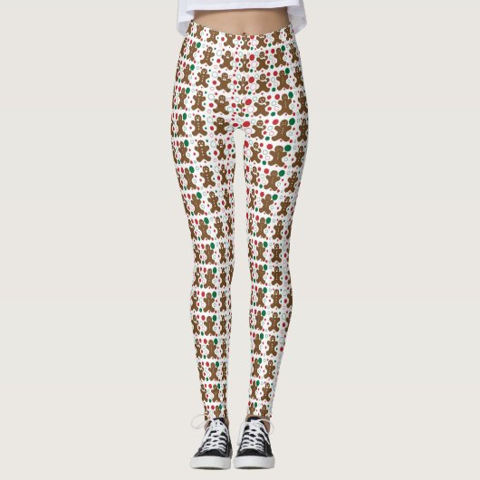 Gingerbread Men Leggings (Vorderseite)