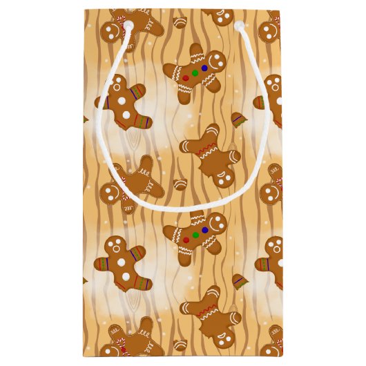 Gingerbread Men Medley Dusted Kleine Geschenktüte (Rückseite)