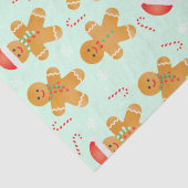 Gingerbread Men Pattern Seidenpapier (Detail)