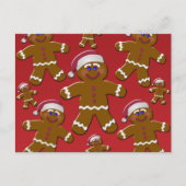 Gingerbread Men Postkarte (Vorderseite)