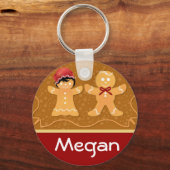 Gingerbread Men Schlüsselanhänger (Vorderseite)