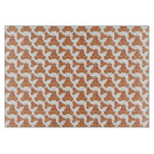 Gingerbread Men Schneidebrett (Vorderseite)