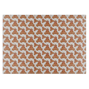 Gingerbread Men Schneidebrett