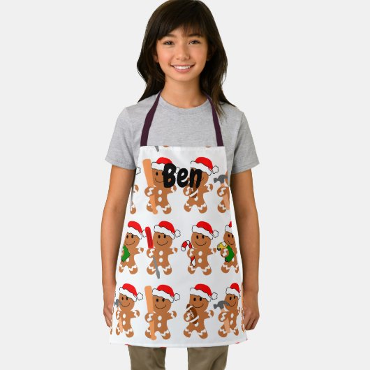 Gingerbread Men Schürze (Insitu)