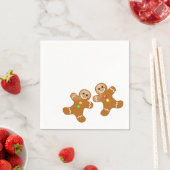 Gingerbread Men Serviette (Beispiel)