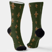 Gingerbread Men Socken (Gewinkelt)