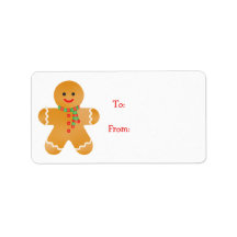 Gingerbread Men Winter Scarf