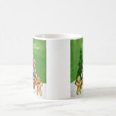 Gingerbread Menschen und Haus Kaffeetasse (Mittel)