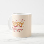 Gingerbread Merry Christmas Kaffeetasse (Vorderseite Links)