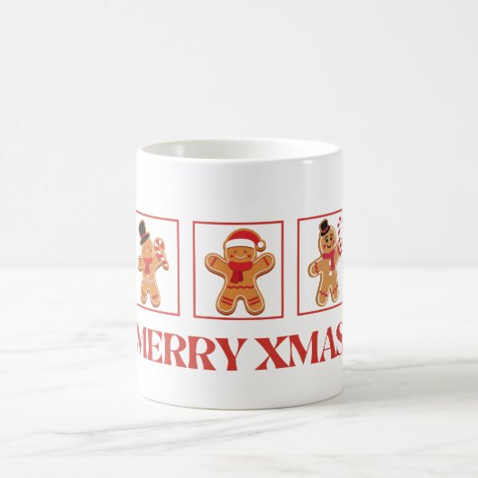 Gingerbread Merry Xmas Tasse (Mittel)
