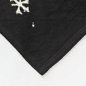 Gingerbread Monster Truck Christmas Snow Cute Xmas Fleecedecke (Ecke)