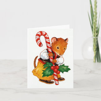 Gingerbread Mouse Feiertagskarte