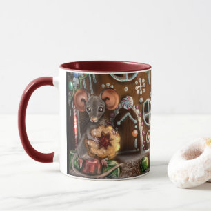 Gingerbread Mouse Weihnachten Tasse