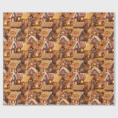 Gingerbread Neighborhood #2 Geschenkpapier (Flach)