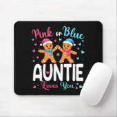 Gingerbread Nk Or Blue Auntie Loves You Christmas  Mousepad (Mit Mouse)