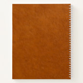 Gingerbread Notebook – College Ruled Paper Notizblock (Rückseite)