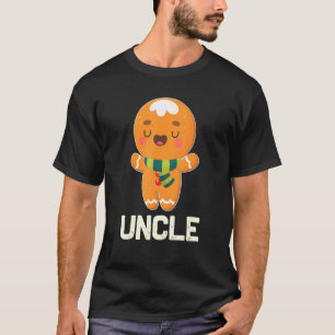 Gingerbread Oncle Funny Niedlich Cookie Weihnachts T-Shirt