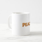 GINGERBREAD PEACE KAFFEETASSE (Vorderseite Links)