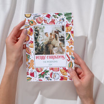 Gingerbread Personalisiert Frohe Weihnachten Foto