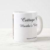 Gingerbread Porch Glow - Martha's Vineyard Jumbo-Tasse (Vorderseite Rechts)