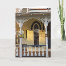 Gingerbread Porch Glow - Martha's Vineyard