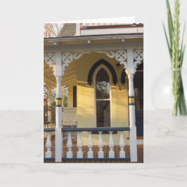 Gingerbread Porch Glow - Martha's Vineyard Karte