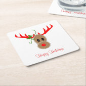 Gingerbread Reindeer Untersetzer (angewinkelt)