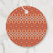 GINGERBREAD-Runde "Handmade"-Tags Geschenkanhänger (Rückseite)