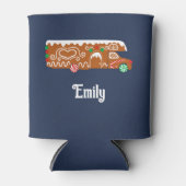 Gingerbread RV Klasse C Camper Personalisiert Dosenkühler (Vorderseite)