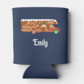 Gingerbread RV Klasse C Camper Personalisiert Dosenkühler (Rückseite)