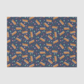 Gingerbread RVs Klasse C Camper Weihnachten Seidenpapier (Vorderseite)