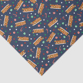 Gingerbread RVs Klasse C Camper Weihnachten Seidenpapier (Ausschnitt)