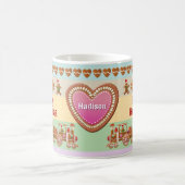 Gingerbread Santa Express Zug Kaffeetasse (Mittel)