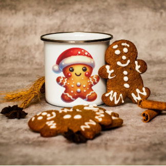 Gingerbread Santa Verwandlungstasse