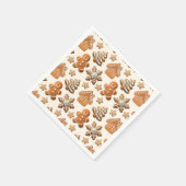 Gingerbread Serviette (Ecke)