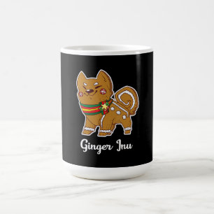 Gingerbread shiba inu Hundeschenk für Weihnachte Verwandlungstasse