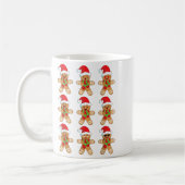 Gingerbread Shirt Funny Niedlich Weihnachten Lebku Kaffeetasse (Links)