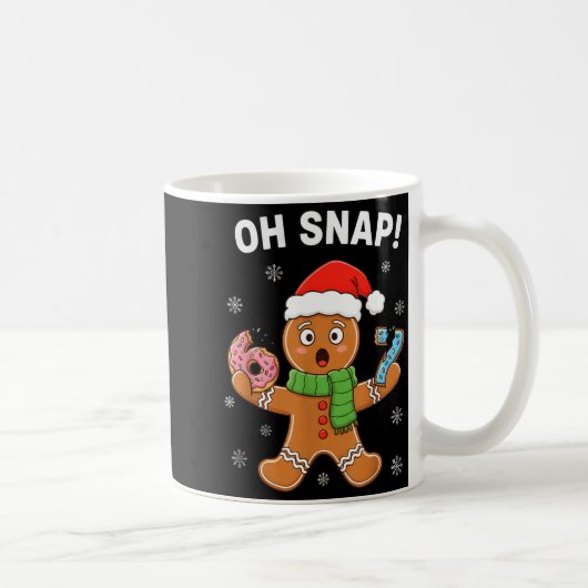 Gingerbread Six Seven 67 Bruh 6 7 Christmas Girl B Kaffeetasse (Rechts)