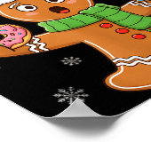 Gingerbread Six Seven 67 Bruh 6 7 Christmas Girl B Poster (Ecke)
