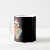 Gingerbread Six Seven 67 Meme 6 7 Funny Christmas Kaffeetasse (Vorderseite Links)
