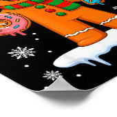 Gingerbread Six Seven 67 Meme 6 7 Funny Christmas Poster (Ecke)