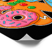 Gingerbread Six Seven 67 Meme 6 7 Funny Christmas  Poster (Ecke)