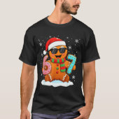 Gingerbread Six Seven Bruh Funny Christmas Meme Si T-Shirt (Vorderseite)