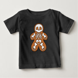 Gingerbread Skeleton Man Baby T-shirt