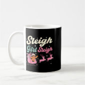 Gingerbread Sleigh Girl Nk Funny Christmas Women G Kaffeetasse (Links)