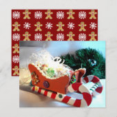 Gingerbread Sleigh I (Vorne/Hinten)