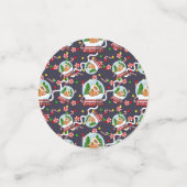 Gingerbread Snow Globes Konfetti (Klein Vorderseite)