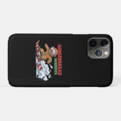 Gingerbread Snowboarder Case-Mate iPhone Hülle (Rückseite (Horizontal))