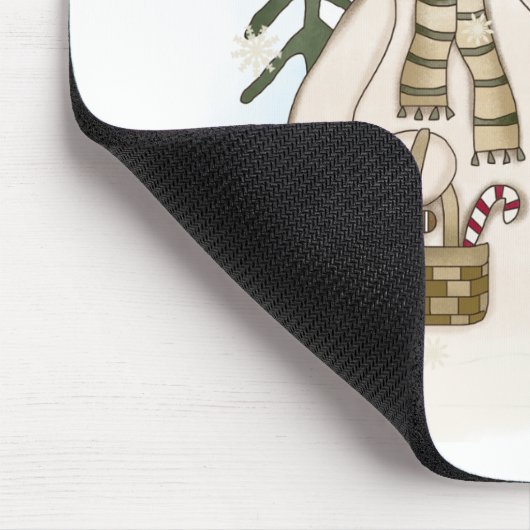GINGERBREAD SNOWMAN MOUSEPAD (Ecke)